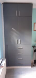 Finished cupboard